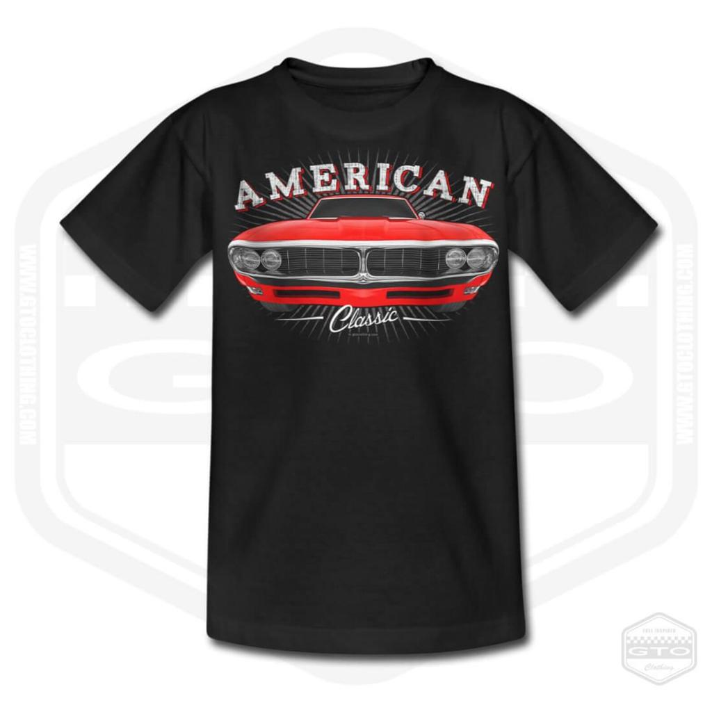 1968 Firebird T-Shirt Kids American Muscle Car Fan Art