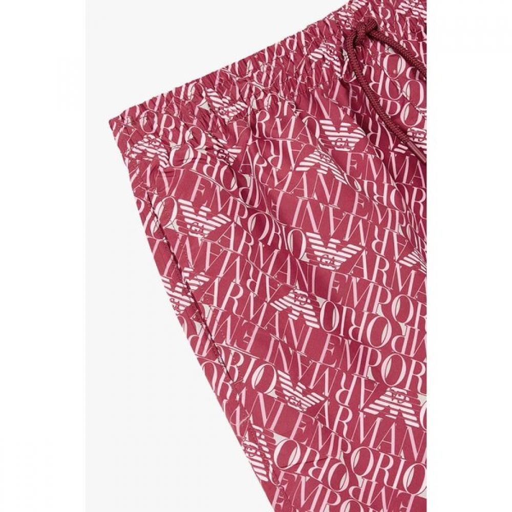 Emporio Armani Men S Diagonal Logo Swim ShortS 0816121164