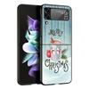 Зимний Кофе Рождественский Чехол для Телефона для Samsung Galaxy Z Flip7 Flip6 5G Flip5 Flip4 Flip3 ZFlip 7 6 3 4 5 Ударопрочная Задняя Крышка G