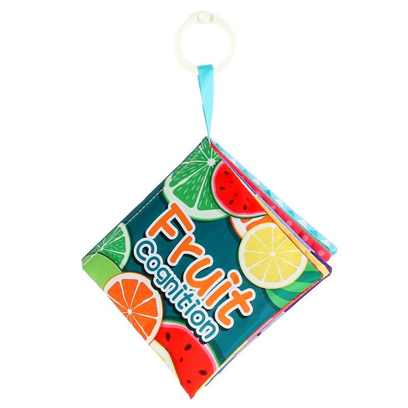 Ткань Младенческая Мягкая Ткань Книга Детские Ранние Познавательные Принадлежности Образовательные