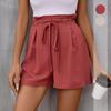 New Daily Comfortable Summer Shorts, Fashionable and Casual High Waisted Solid Color Shorts for Women