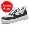 Мужские спортивные туфли увеличивающие рост новые внутренние туфли увеличивающие рост черные туфли из натуральной кожи невидимые увеличивающие рост спортивные