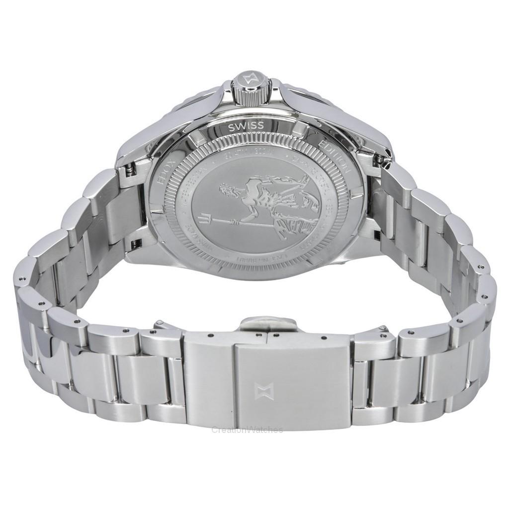 Edox Neptunian Grande Reserve Date Blue Dial Automatic Diver's 80801 3BBUM BUCDN 300M Men's Watch