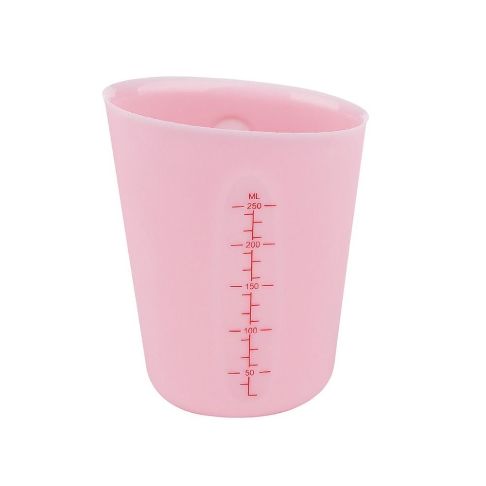 1 шт. Прозрачный силиконовый мерный стакан с мерной шкалой, ручной работы, стакан для молока, для изготовления ювелирных изделий, инструмент для выпечки
