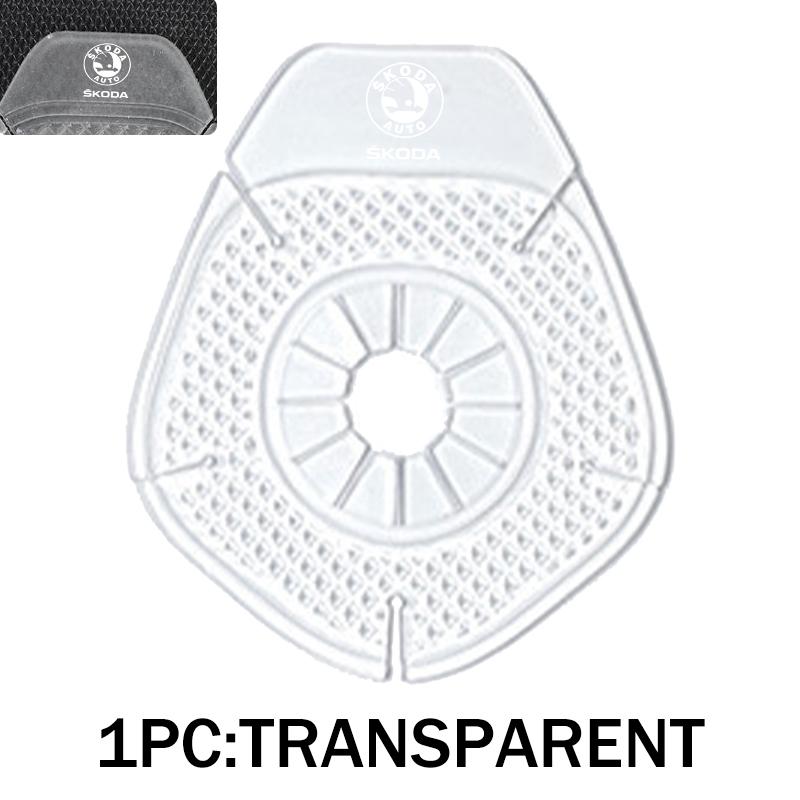 ADZ1 For Skoda Car Wiper Hole Protective Cover Windshield Wiper Bottom Silicone Pads Accessories Kamiq Karoq Octavia 2 3 Rapid Scala