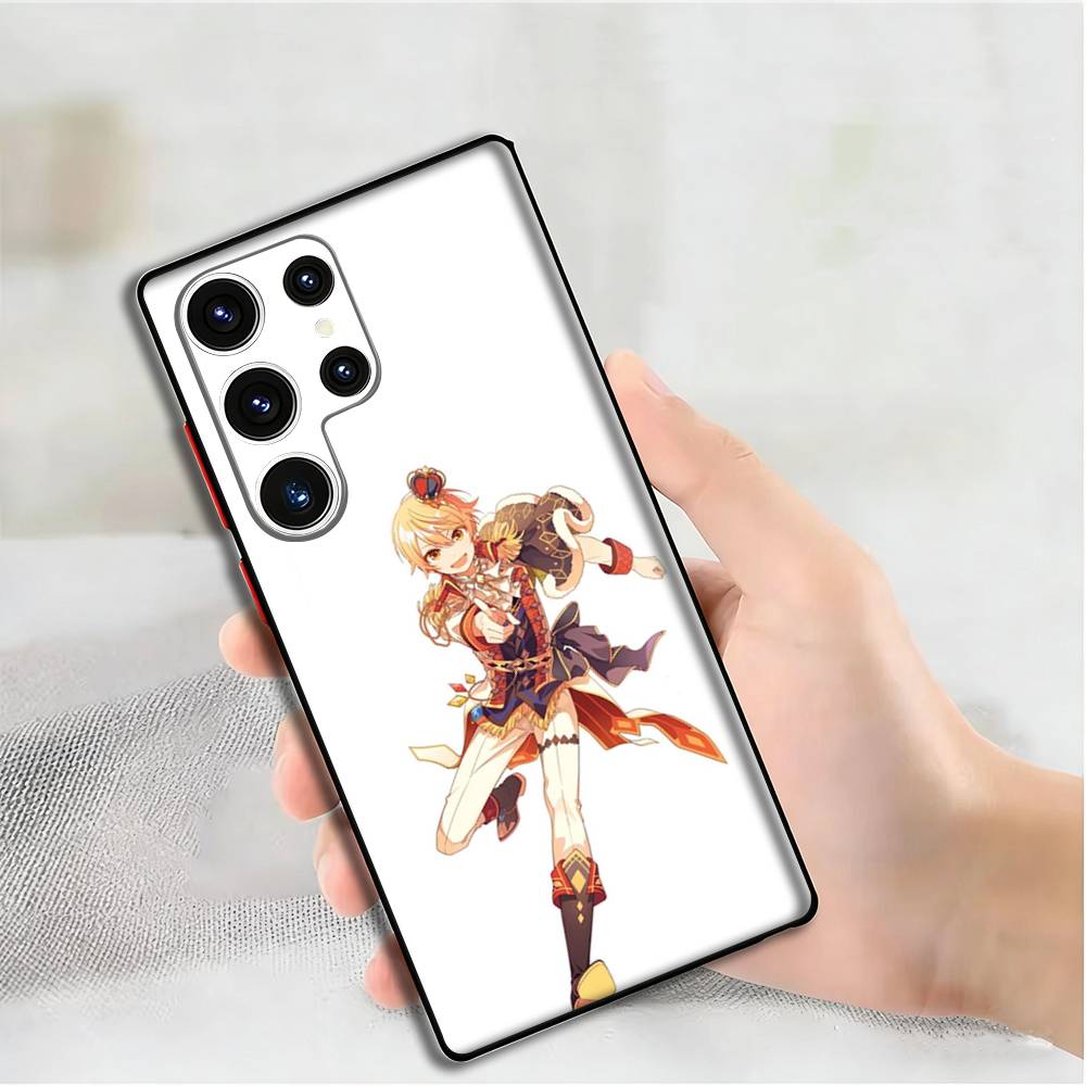 Силиконовый чехол для телефона T-Tenma Tsukasa для Samsung S24,22,20,23,21,20 Ultra Plus Lite 5G Чехол с принтом
