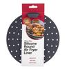 Daily Bake Силиконовый круглый вкладыш для аэрофритюрницы 22 см (Древесный уголь)
