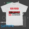 Футболка с логотипом DB Schenker Logistics, смешной размер от S до 5XL