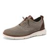 New large size sports shoes fashionable versatile flying woven casual shoes breathable mesh shoes men's shoes