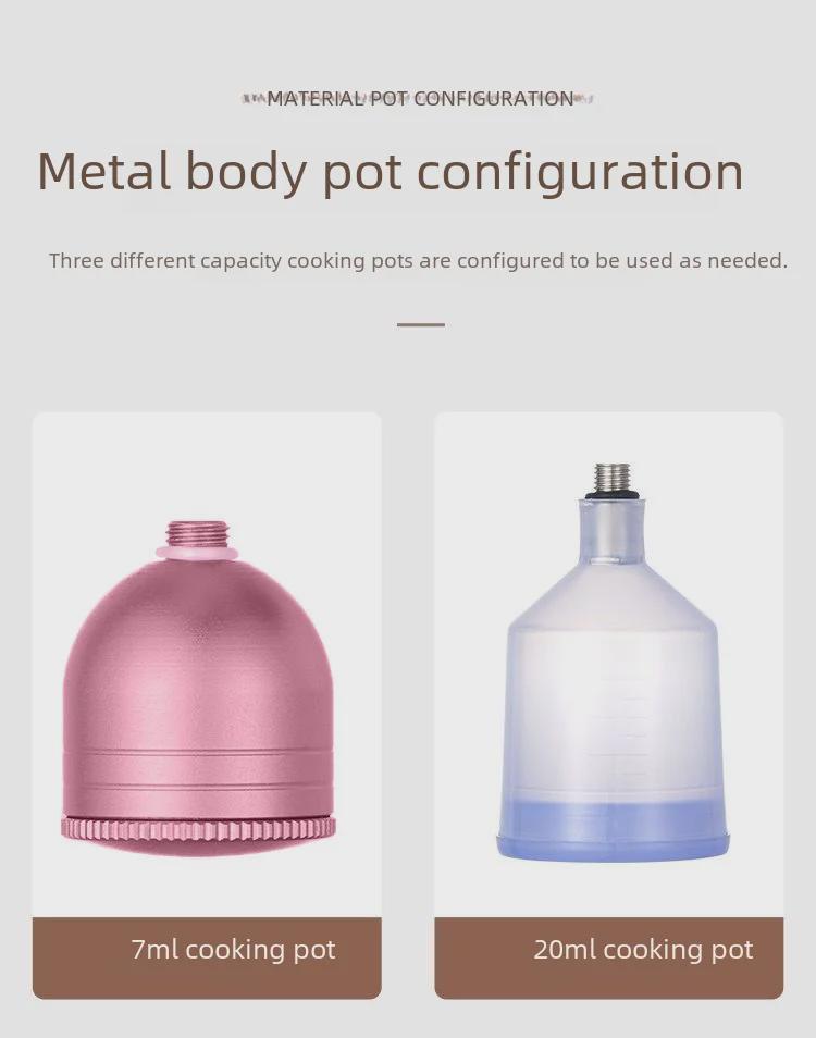 Электрический аэрограф для рисования, раскрашивания моделей и нейл-арта