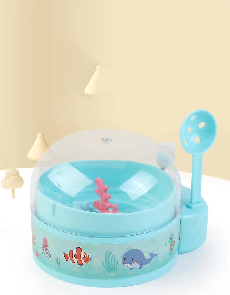 Заводная игрушка 1шт. Игрушка для рыбалки, мини-игровой автомат для рыбалки, детские развлечения, подарки