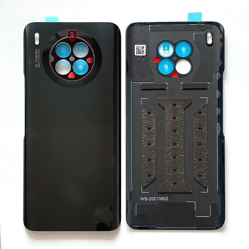 Housing For Huawei Honor 50 Lite NTN-LX1 LX3 LX22 Back Battery Cover Rear Door with Camera Lens Frame