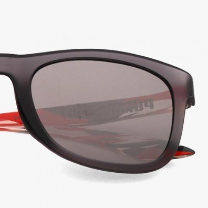 Puma Pu0016sa 006 Square Horn Rimmed Mirror Asian Fit Lightweight Sunglasses