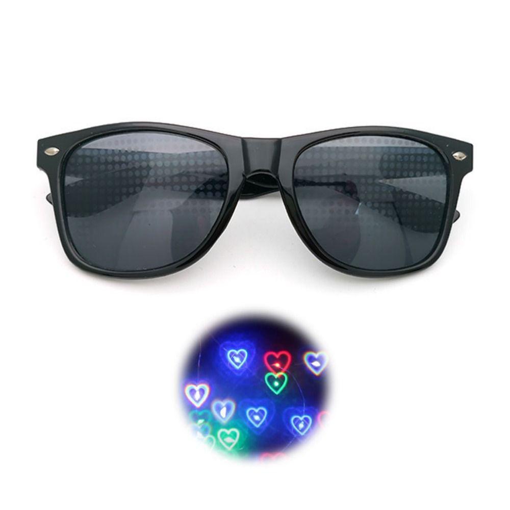 Unique Diffraction Glasses Light Refraction 3D Prism Effect Glasses Prism Glasses Laser Show