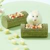 Игрушки для грызунов Миска для корма мелких животных Натуральные жевательные игрушки для шиншилл для обогащения игры Клетка для хомяка, шиншиллы, кролика Скука