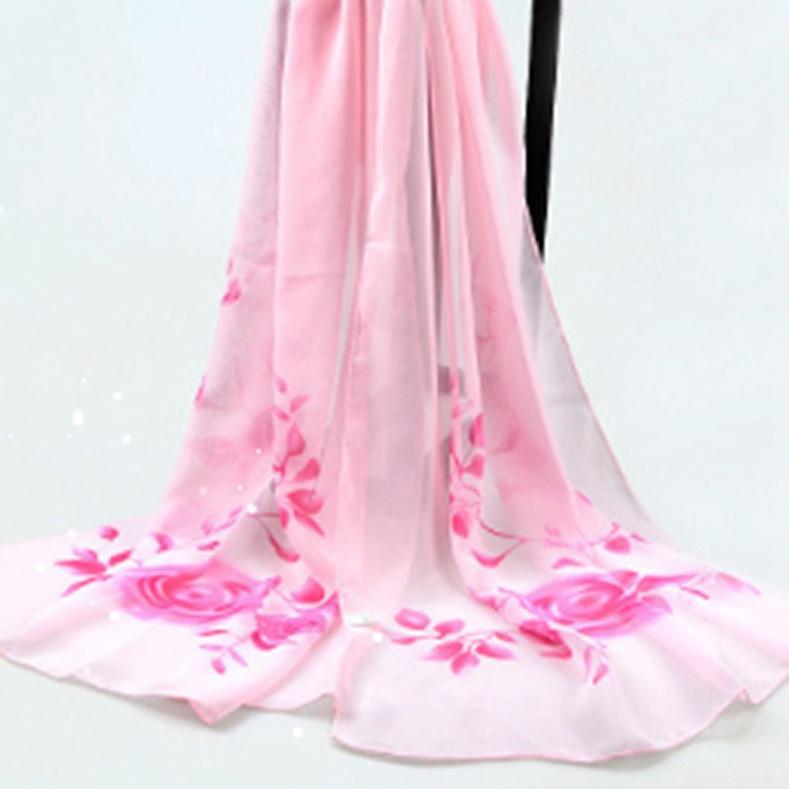 Fashion Women Chiffon Scarf Print Pattern Silk Scarves Shawl High Quality Chiffon Scarf