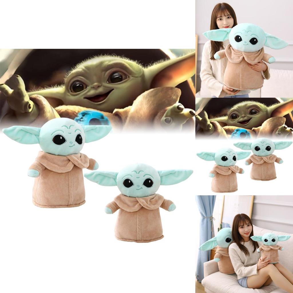 Baby Yoda Plush Toy Soft And Crystal Velvety Dragon Animal Figure 18cm 48cm Ideal For Ages 7-14