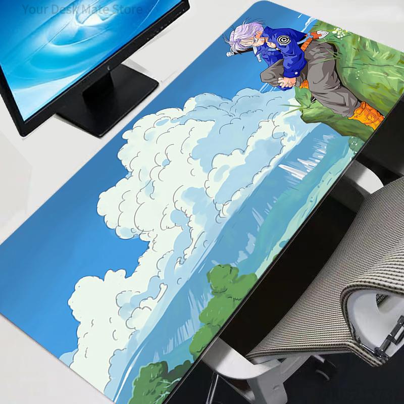 Anime Mouse Pad Dragon Ball Gamer Large Computer Notebook Pc Mousepad Carpet Gaming Accessories Keyboard Desk Mat