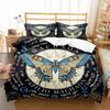 Sun And Moon Bedding Set King/Queen Size Twelve Constellations Zodiac Comforter Cover Adults Astrology Polyester Duvet Cover