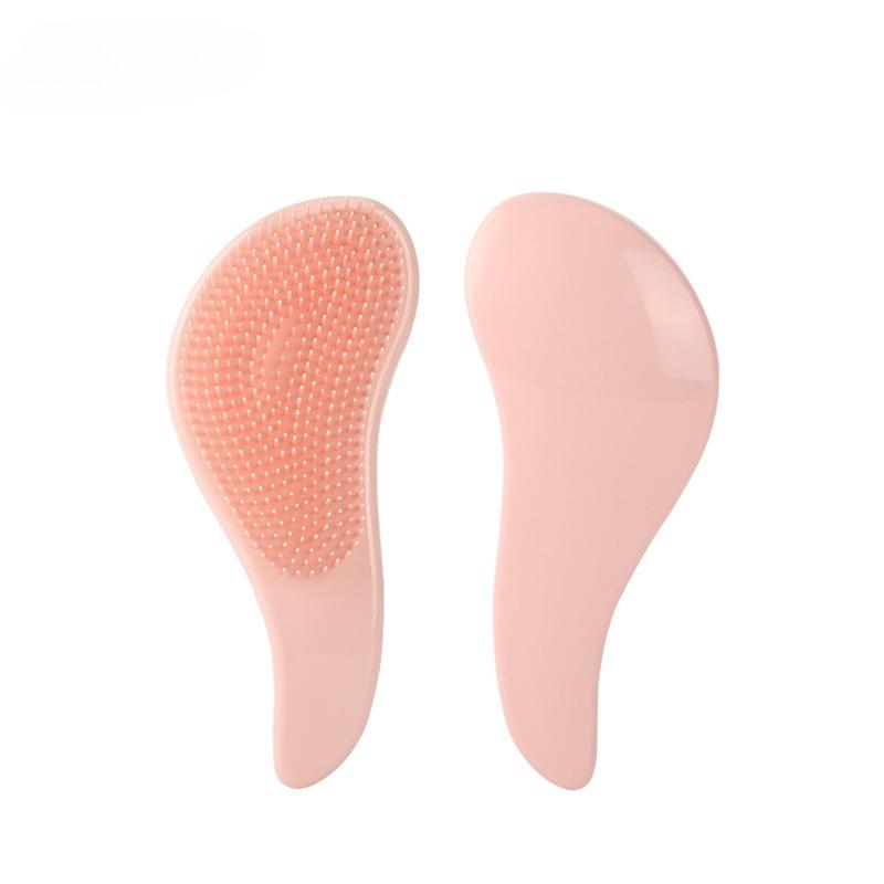 1pc Magic Handle Detangle Comb Anti Static Mini Massage Hair Brush Long Wet Shower Massage Hairbrush Salon Hair Styling Tools