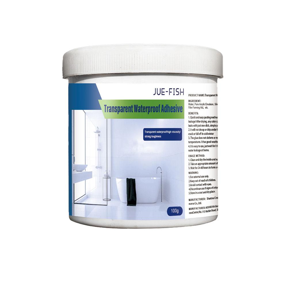 Полиуретановое водонепроницаемое покрытие Невидимая паста Герметик Клей Адгезив Ремонт Агент от протечек Дом Крыша Ванная Ремонт Заделка трещин