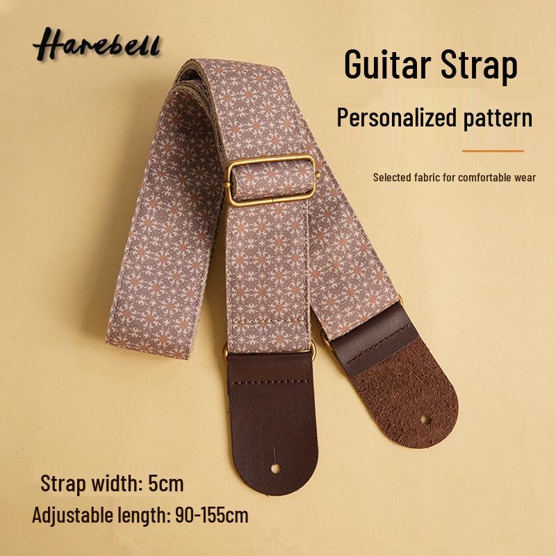 Винтажный гитарный ремень с принтом, ширина 5 см, Dark Star PO-106