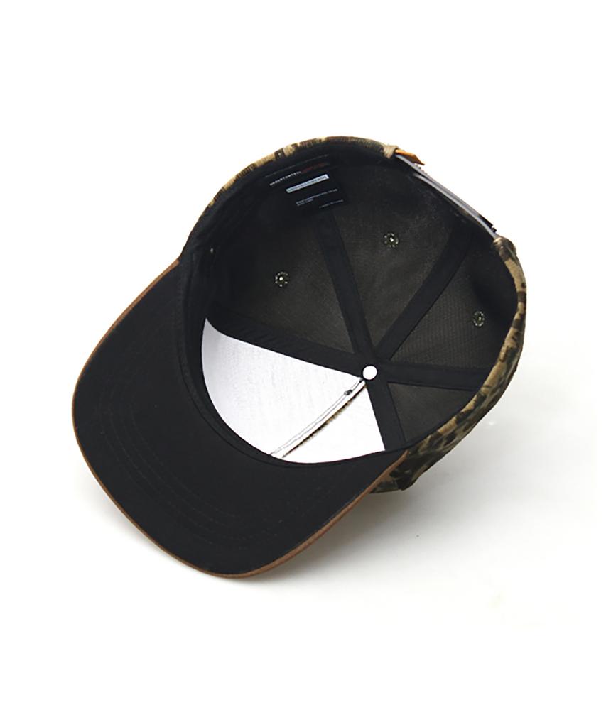Eondeokeonteulol Ежедневная кепка-snapback с жестким козырьком Однотонная Упаковка / Японская ткань / Оливковый Цвет Падающих Листьев