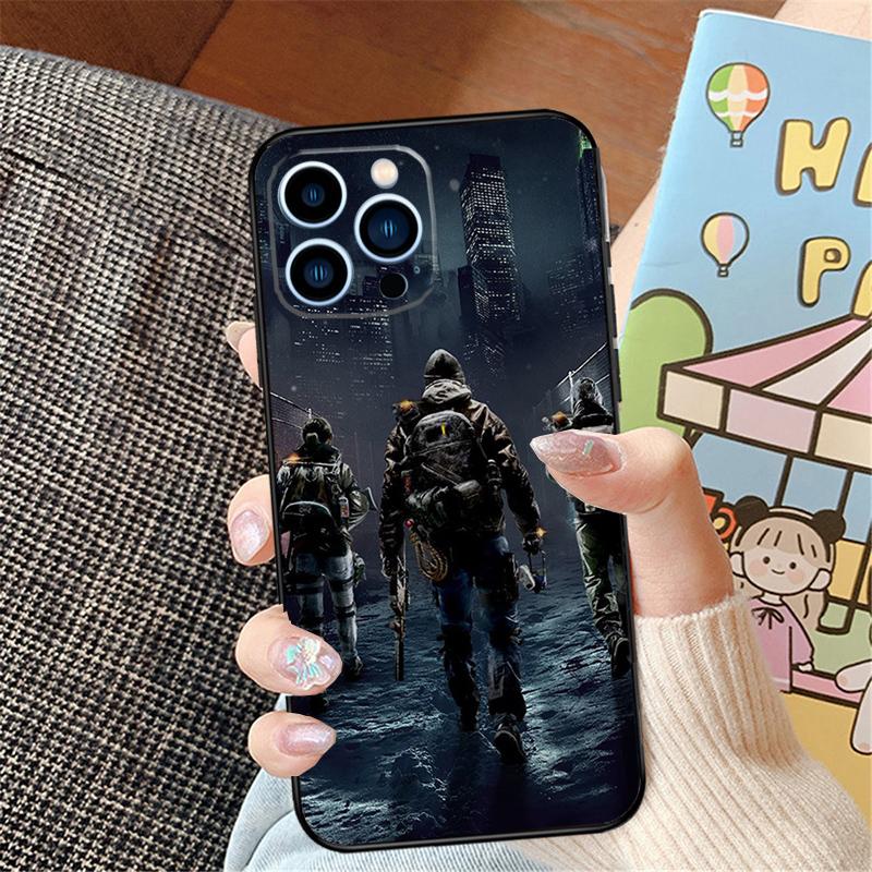 Чехол The Division 2 для iPhone 15 13 12 11 14 16 Pro Max 12 Mini Plus XR X XS Max Футляр Защитная Крышка