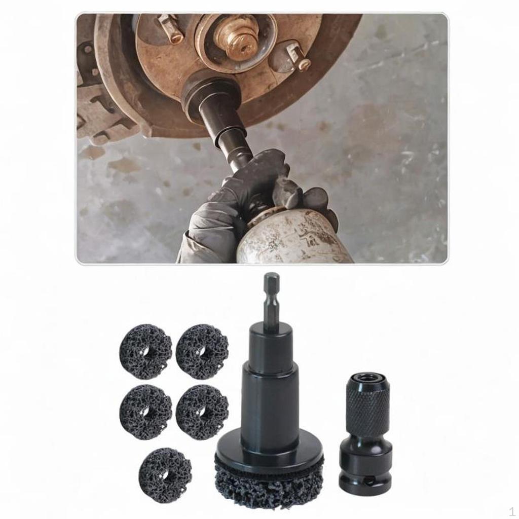 Инструмент для удаления ржавчины и ступицы колеса Детейлинг автомобиля Удаляет пыль, масло, грязь Профессиональный шпильки