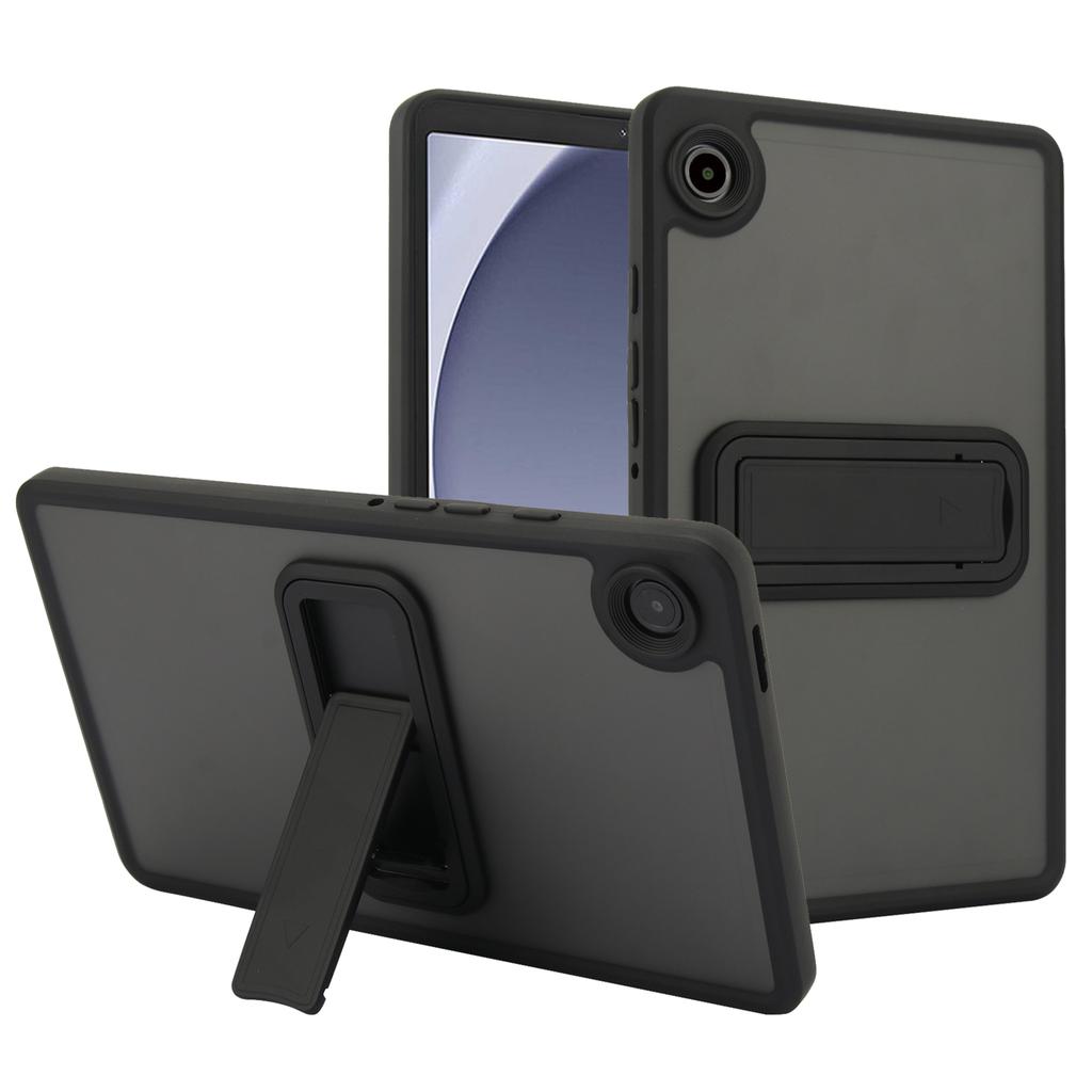 For Samsung Galaxy Tab A9 Case with Kickstand TPU+PC Skin-Touch Tablet Cover