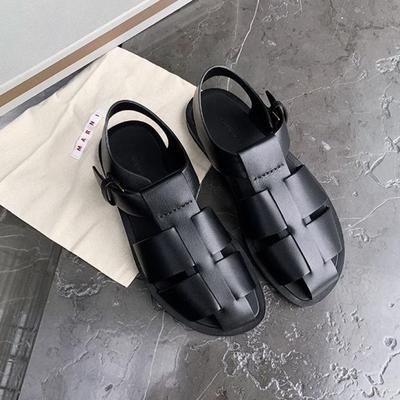 * Праздничные~ Тяжелая промышленность Широкое лицо Дышащие Регулируемые сандалии Женские