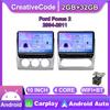 Android Car Radio For Ford Focus 2 2004-2011 With Button Knob 10 Inch Multimedia Player Navigation GPS Carplay 2+32GB