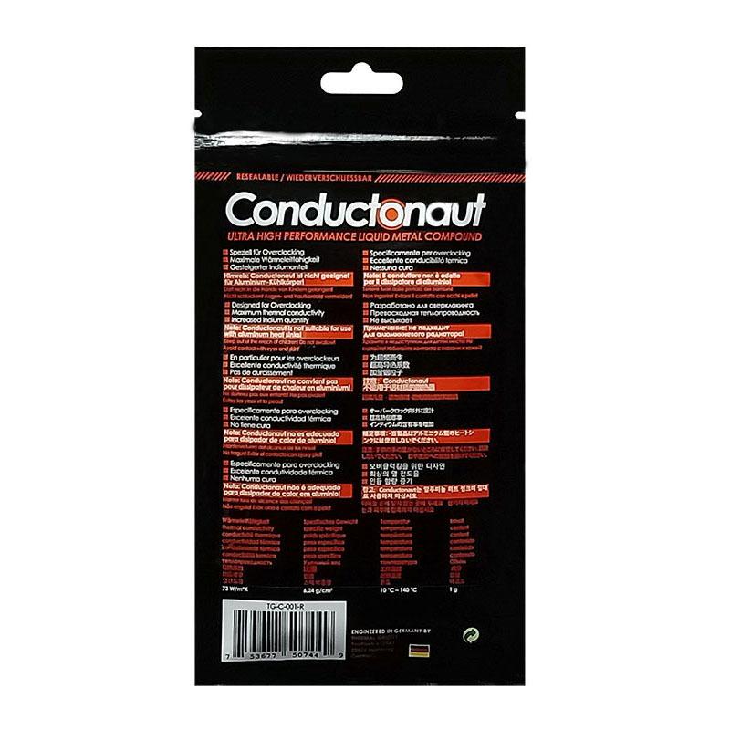 Thermal Grizzly Conductonaut Thermal Grease 73W/MK Computer For CPU/GPU Cooler Liquid Metal Cooling Silicone Grease 1g/5g