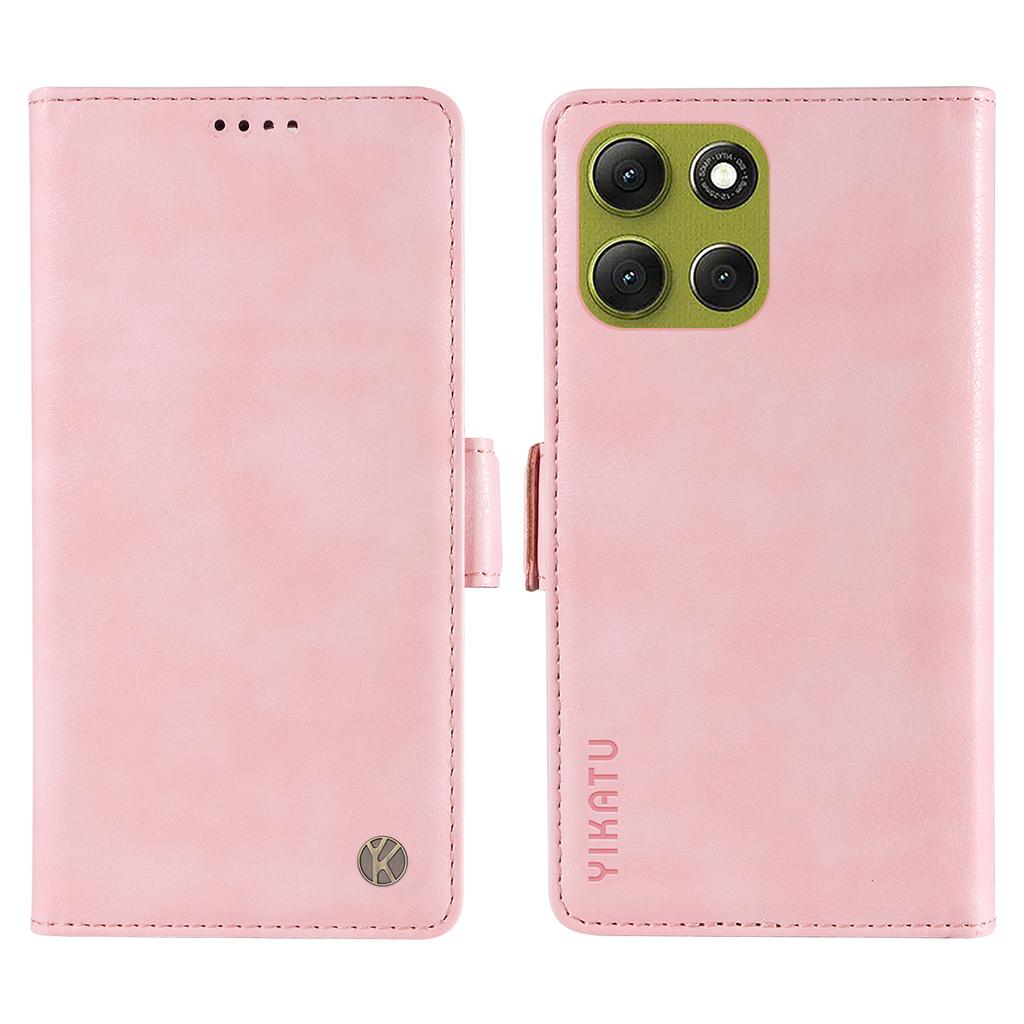 For Motorola Moto G86 5G Case YIKATU YK-007 Litchi Texture PU Leather Wallet Phone Cover