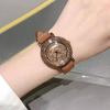 Fashion New Rhinestone Watch Women Luxury Diamond Dial Wristwatch Belt Vintage Watches for Woman Girlfriend