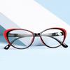 Очки для чтения Женские Модные Кошачий глаз Пресбиопические очки Винтажные Женские Сверхлегкие Оптические Очки для дальнозоркости Диоптрии +1.0~+4.0