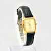 [New Battery] SEIKO EXCELINE Ladies Watch Gold Rectangular 2J41-5000 950147 New Belt