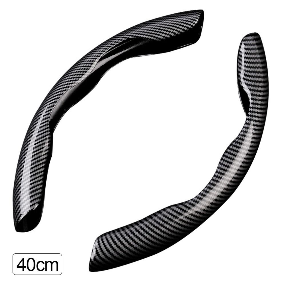 2Pcs Car Interior Steering Wheel Booster Cover Turn Fur Non-Slip Cover Modification Supplies Auxiliary Handle Car Accessories
