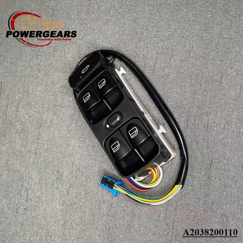 A2038200110 New Power Window Switch Fits For Mercedes C209 CLK320 CLK500 CLK550 03-09 A2098203410