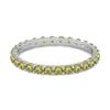 Peridot Full Eternity Ring – Sterling SilverSterling Silver