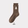 Thickened Warm Wool Socks Cute Cartoon Ideas Yarn Tube Socks Children Puppy Pile Stockings