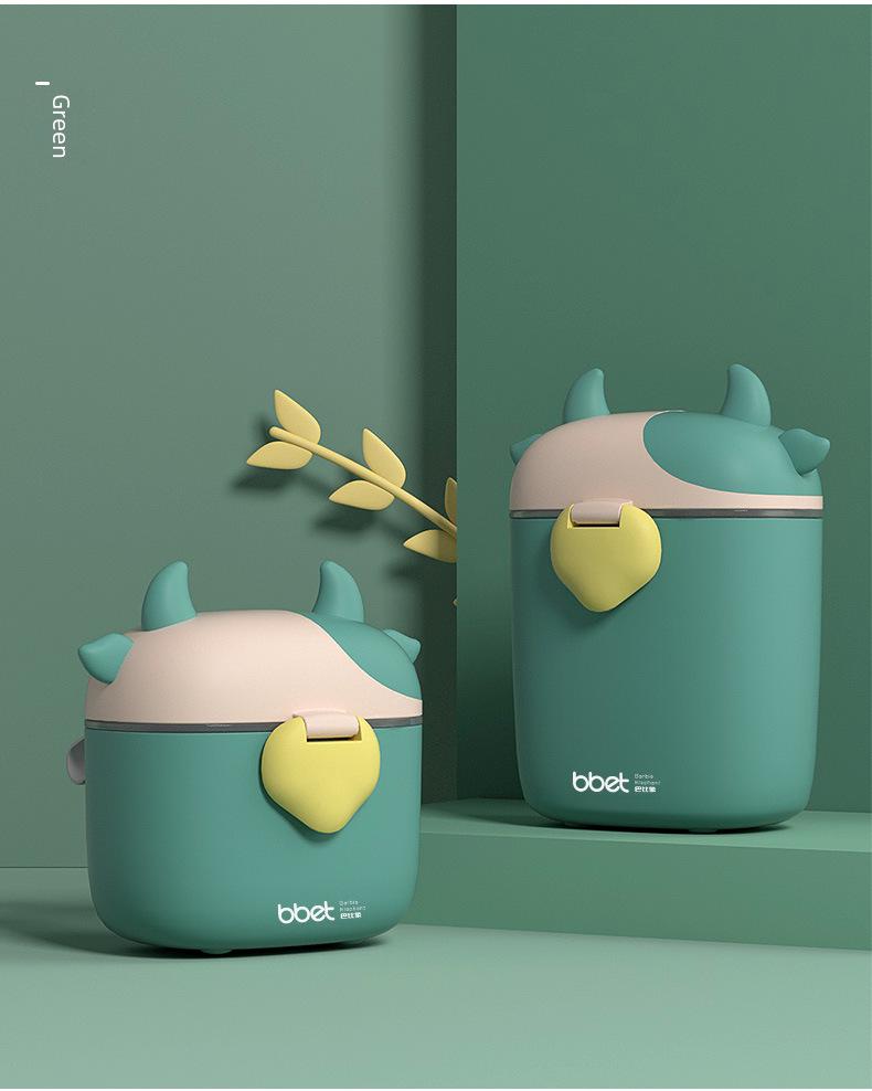 Портативный контейнер для хранения детского молока и рисовой муки большой емкости - влагонепроницаемый и герметичный