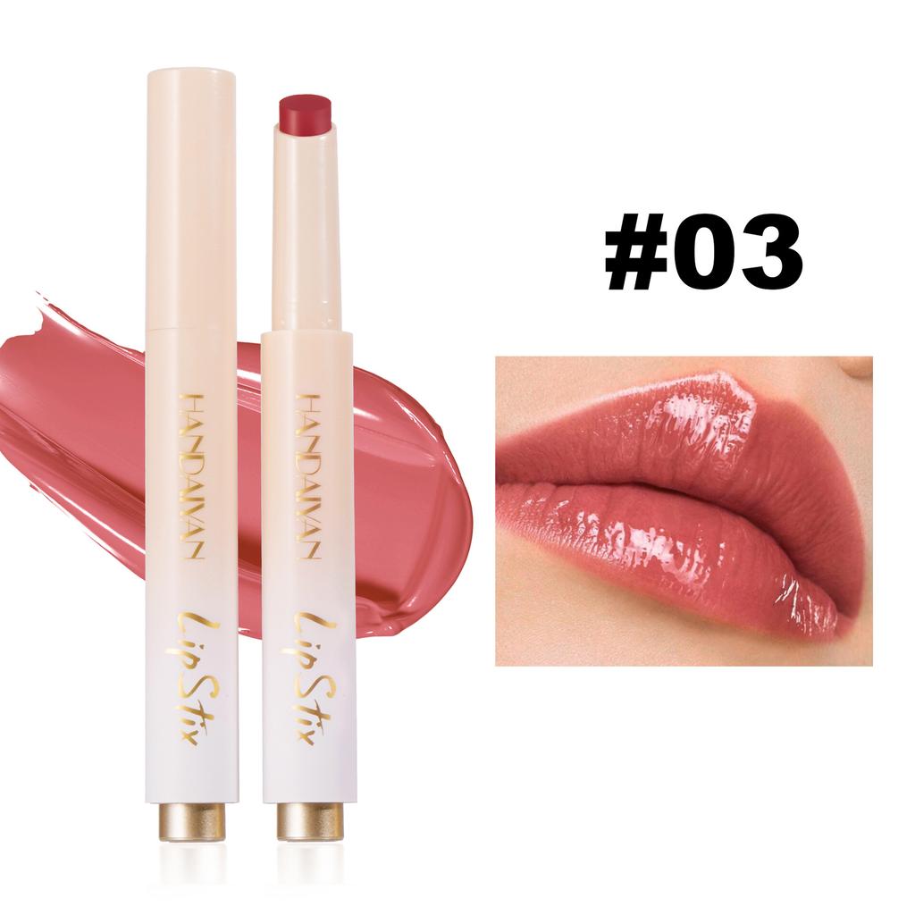 Hydrating Lipstick Handaiyan Color Shine Gloss Pen Moisturizing Lip Glaze Long-Lasting Hydration Lip Care
