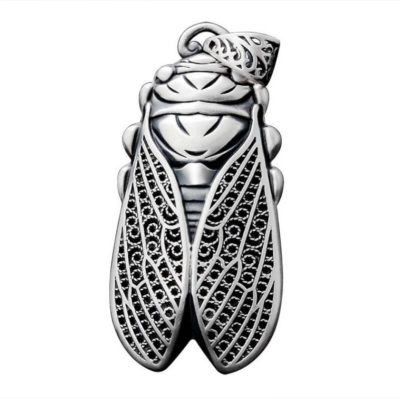 Подвеска «Цикада», Винтажное ожерелье, Подвеска, Произвела потрясающий дебют как для мужчин, так и для женщин