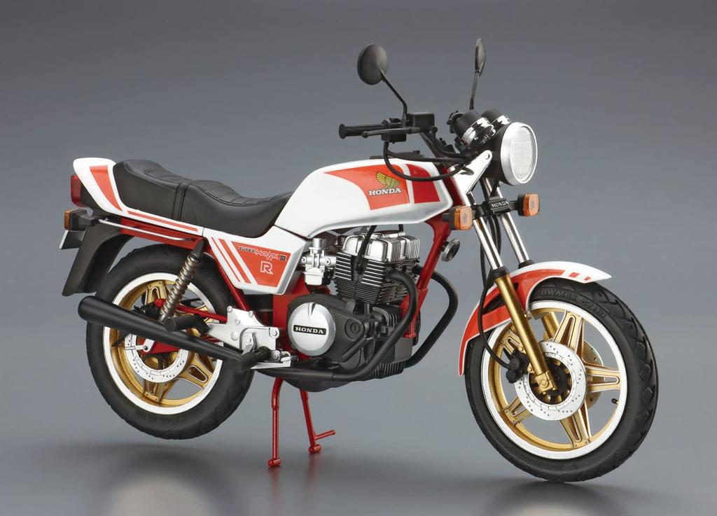 Aoshima Bunka Kyozaisha The Bike Series Honda NC04 Super Hawk IIIR 1981 Пластиковая модель Литье Цвет 1/12 № 16