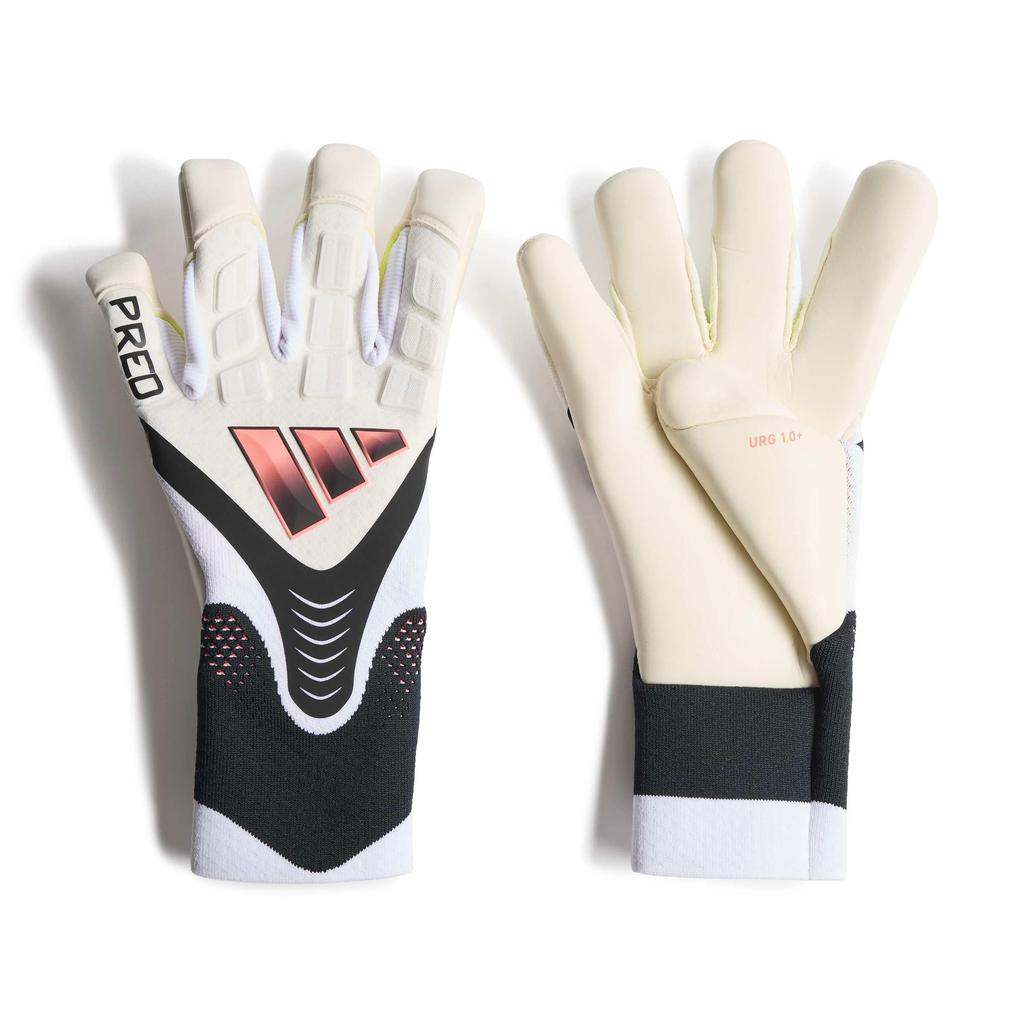 Футбольные перчатки Adidas PRED GL Pro Унисекс Взрослые N3449 Solar 6 Turbo/Черный/Белый (KE9711)