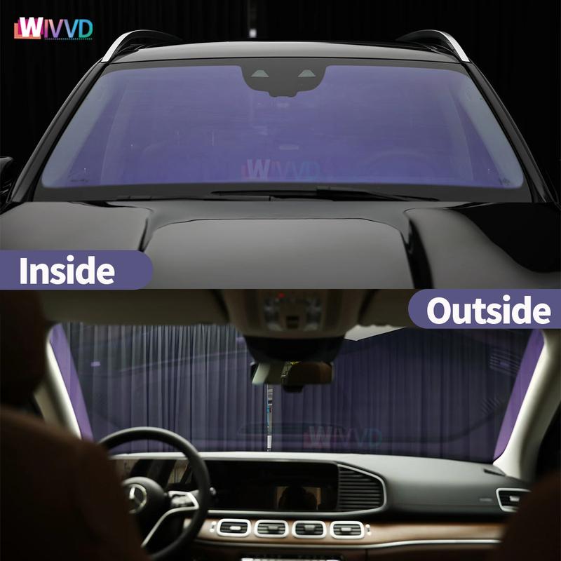High Quality purple chameleon window tint film roll VLT80% Solar Car Glass Sticker UV Sun Solar Protection  High Heat Resistant