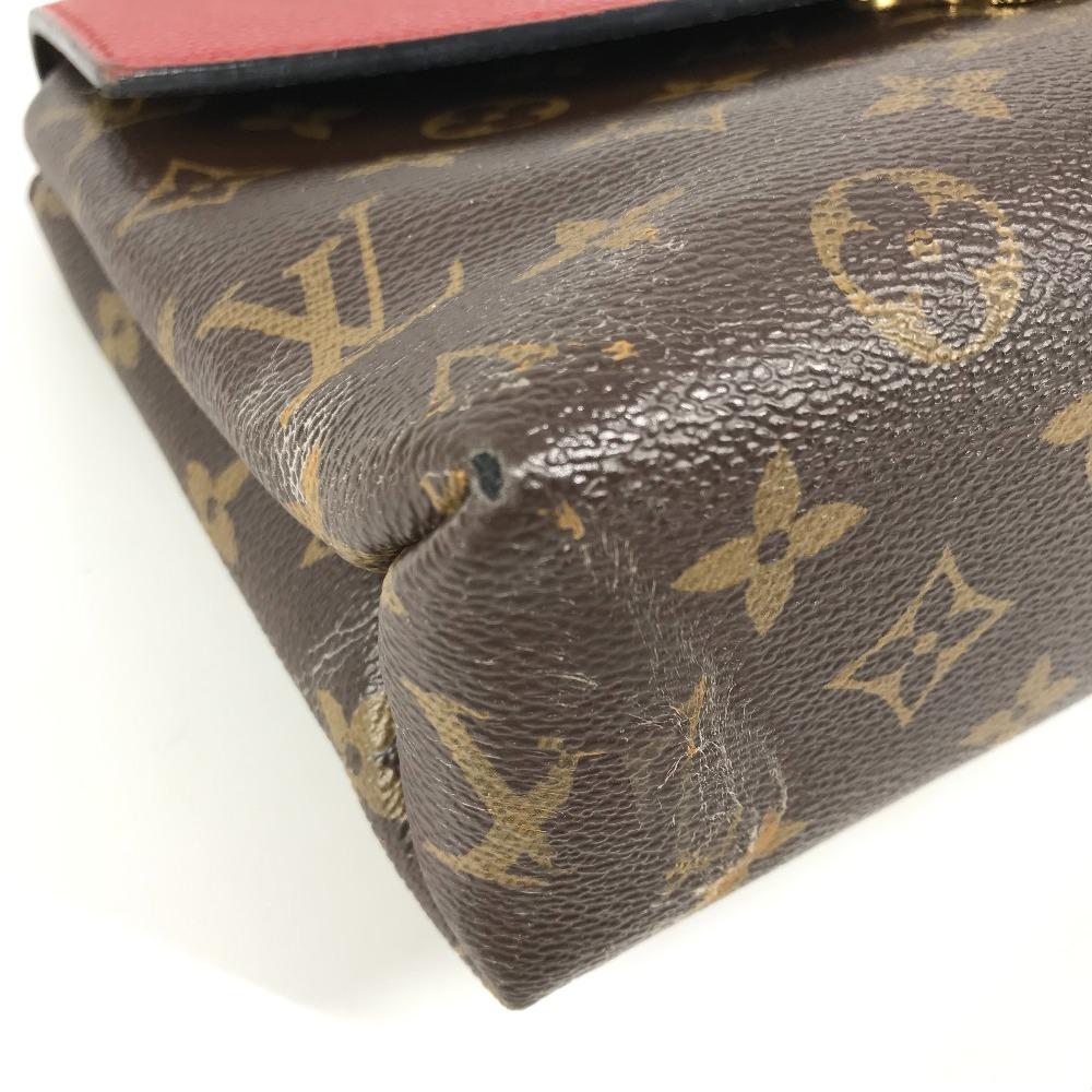 Louis Vuitton M43713 Monogram sampras seed Crossbody Chain Pochette Shoulder Bag