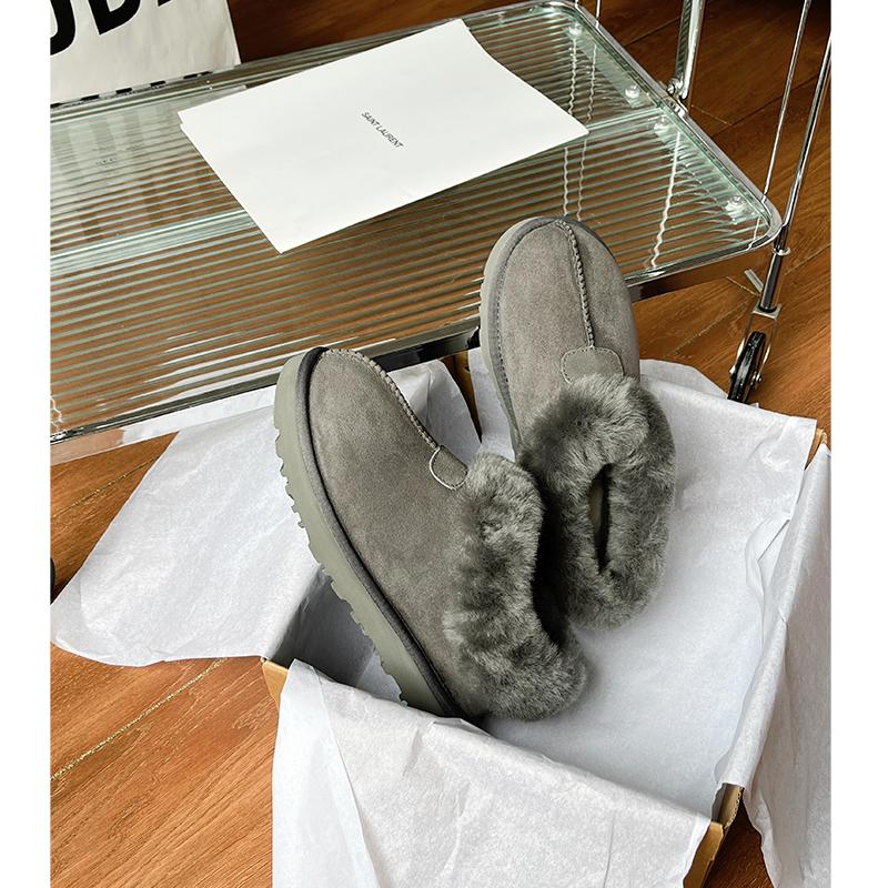 Winter Women's Boots Sheep Fur Integrated Thick Soled Outdoor Warm Snow Boots for Women 2025 New Winter Snow Cotton Shoes