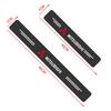 Car Door Plate Carbon Fiber Threshold Protector Sticker Decals Emblem For Mitsubishi Lancer ASX Mirage Pajero Xpander Attrage